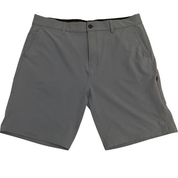Hurley Men's Lightweight Golf Shorts Size 38 Pockets Quick Dry Athletic Shorts - Picture 1 of 11